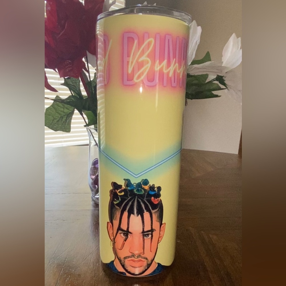 Yellow Bad Bunny 20oz Tumbler 💛
